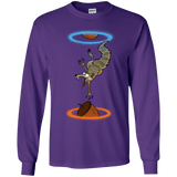 T-Shirts Purple / YS INFINUT Youth Long Sleeve T-Shirt