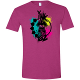 T-Shirts Antique Heliconia / S Ink 182 Men's Semi-Fitted Softstyle