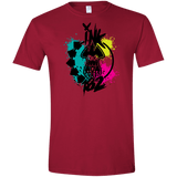 T-Shirts Cardinal Red / S Ink 182 Men's Semi-Fitted Softstyle