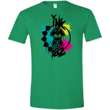 T-Shirts Heather Irish Green / S Ink 182 Men's Semi-Fitted Softstyle