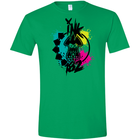 T-Shirts Irish Green / S Ink 182 Men's Semi-Fitted Softstyle