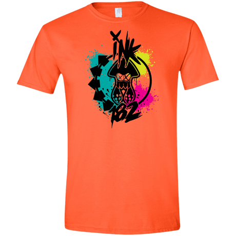 T-Shirts Orange / S Ink 182 Men's Semi-Fitted Softstyle