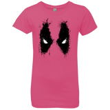 T-Shirts Hot Pink / YXS Ink Badass Girls Premium T-Shirt