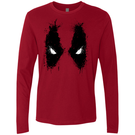 T-Shirts Cardinal / Small Ink Badass Men's Premium Long Sleeve