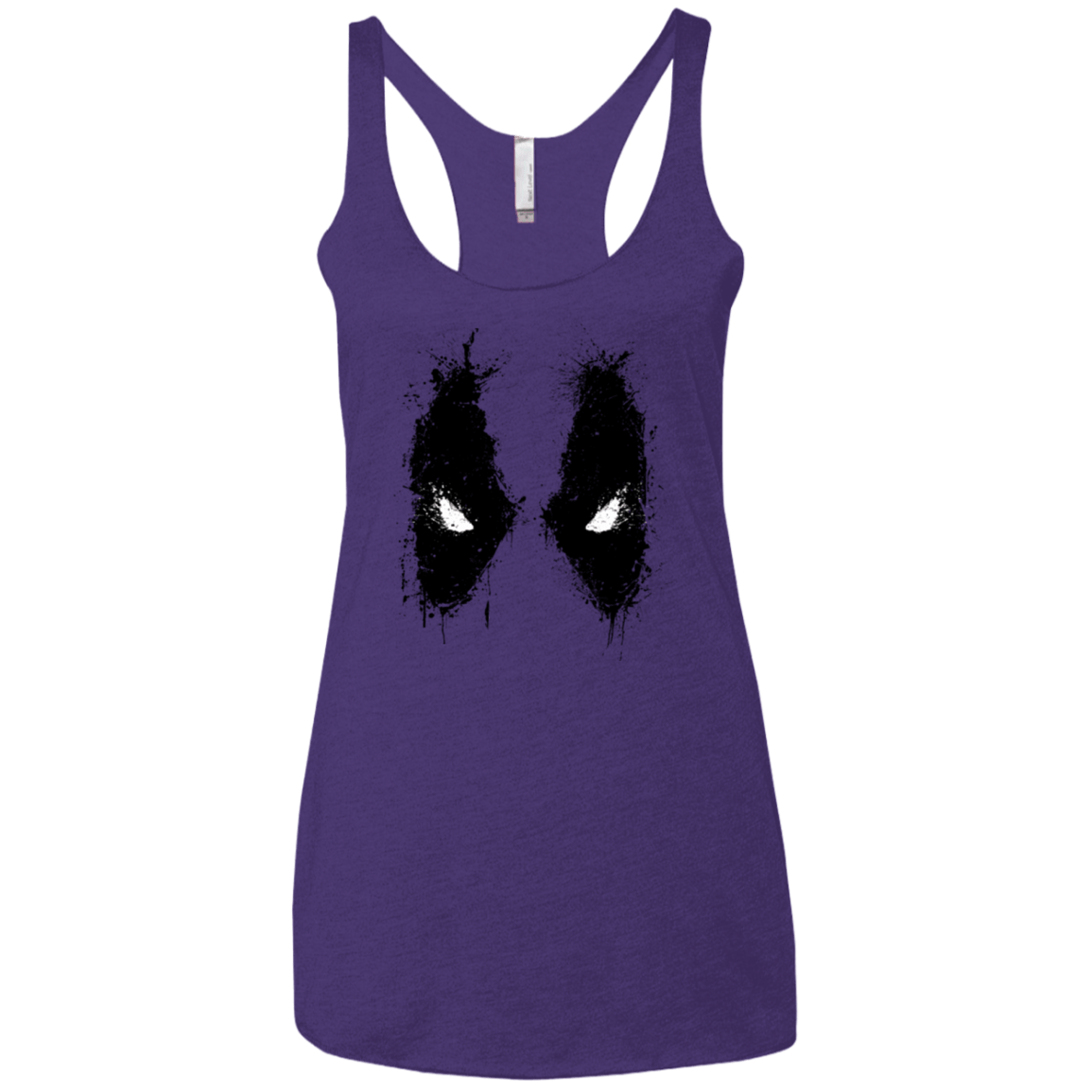 T-Shirts Purple / X-Small Ink Badass Women's Triblend Racerback Tank