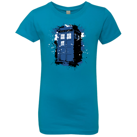 T-Shirts Turquoise / YXS Ink Box Girls Premium T-Shirt