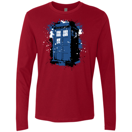 T-Shirts Cardinal / Small Ink Box Men's Premium Long Sleeve