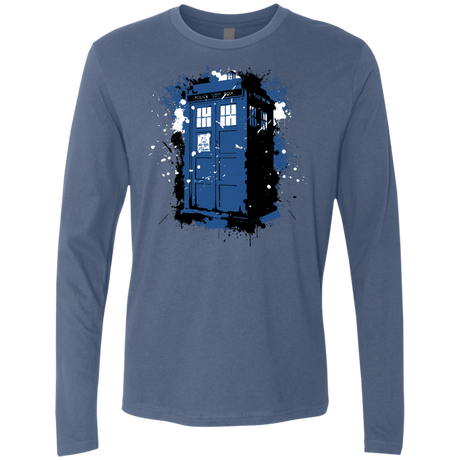 T-Shirts Indigo / Small Ink Box Men's Premium Long Sleeve