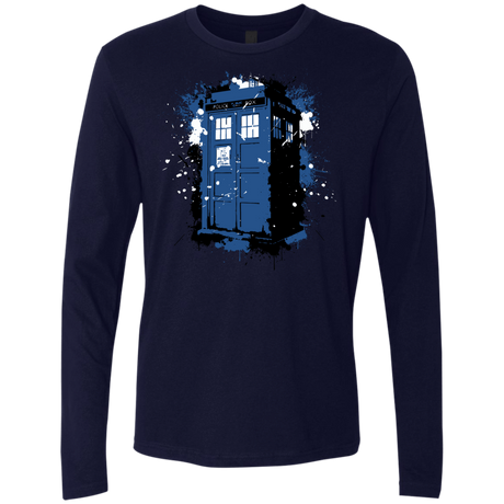 T-Shirts Midnight Navy / Small Ink Box Men's Premium Long Sleeve