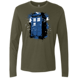 T-Shirts Military Green / Small Ink Box Men's Premium Long Sleeve