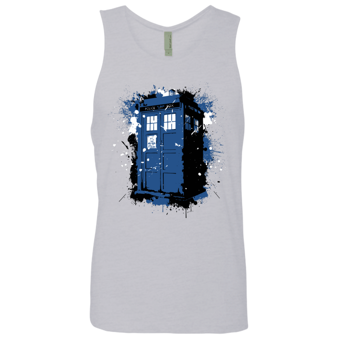 T-Shirts Heather Grey / Small Ink Box Men's Premium Tank Top