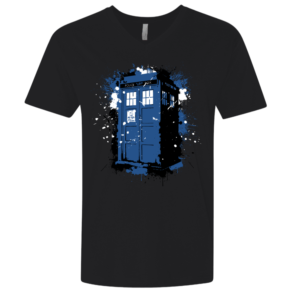 T-Shirts Black / X-Small Ink Box Men's Premium V-Neck