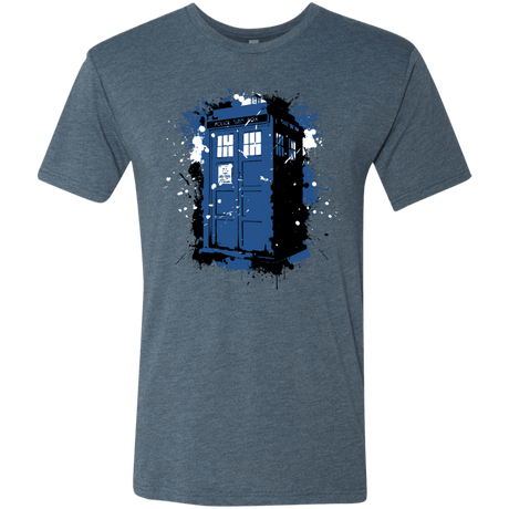 T-Shirts Indigo / Small Ink Box Men's Triblend T-Shirt
