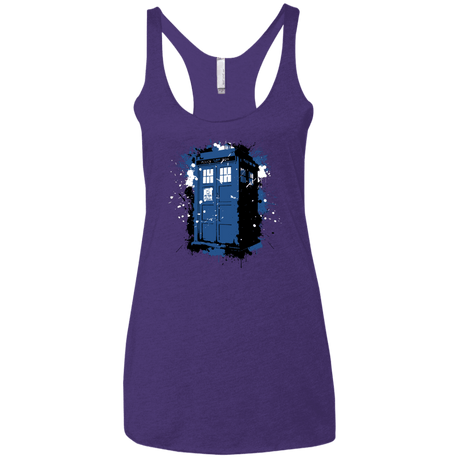 T-Shirts Purple / X-Small Ink Box Women's Triblend Racerback Tank