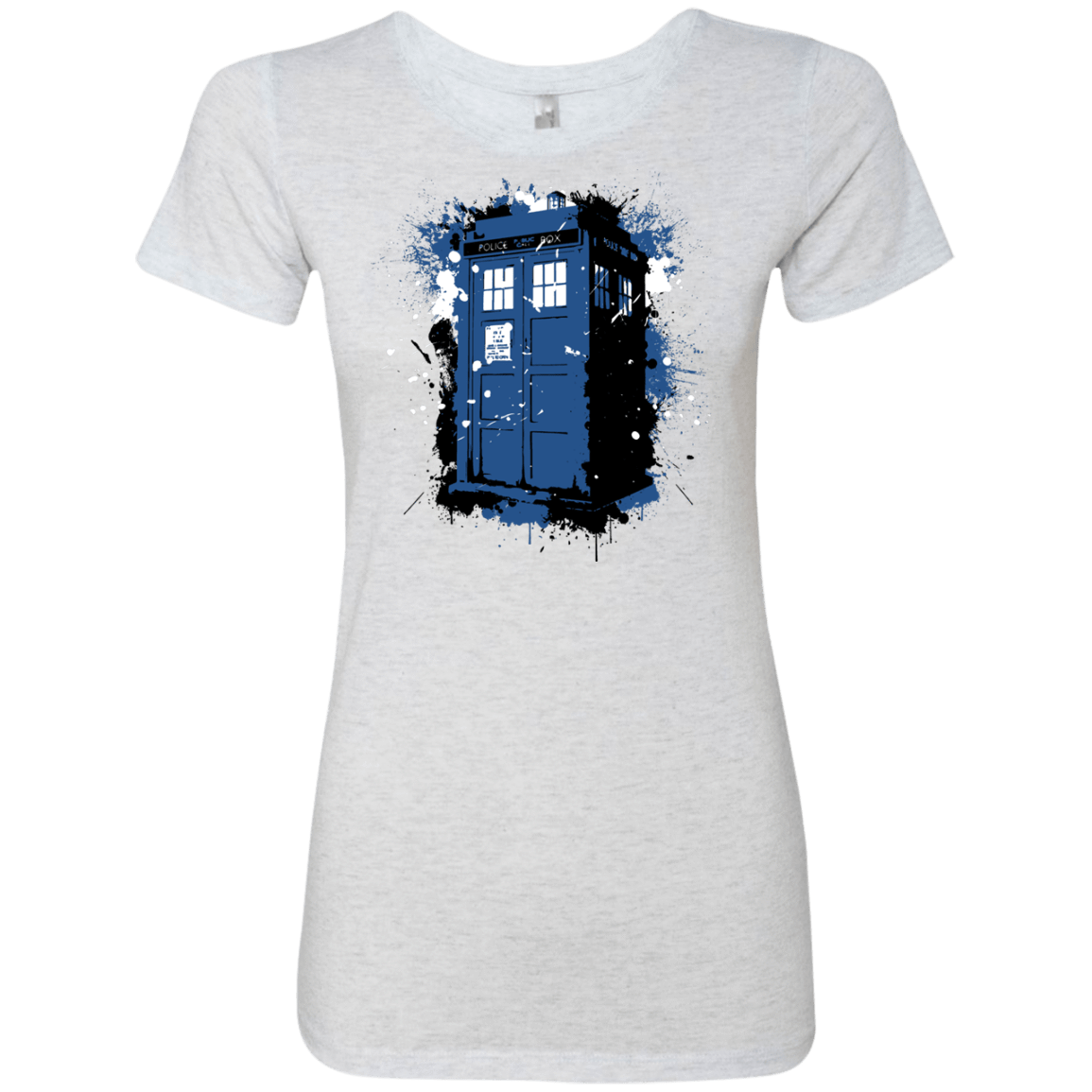 T-Shirts Heather White / Small Ink Box Women's Triblend T-Shirt