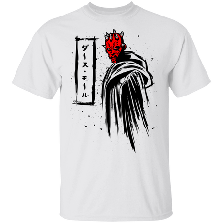 T-Shirts White / S Ink Darth T-Shirt