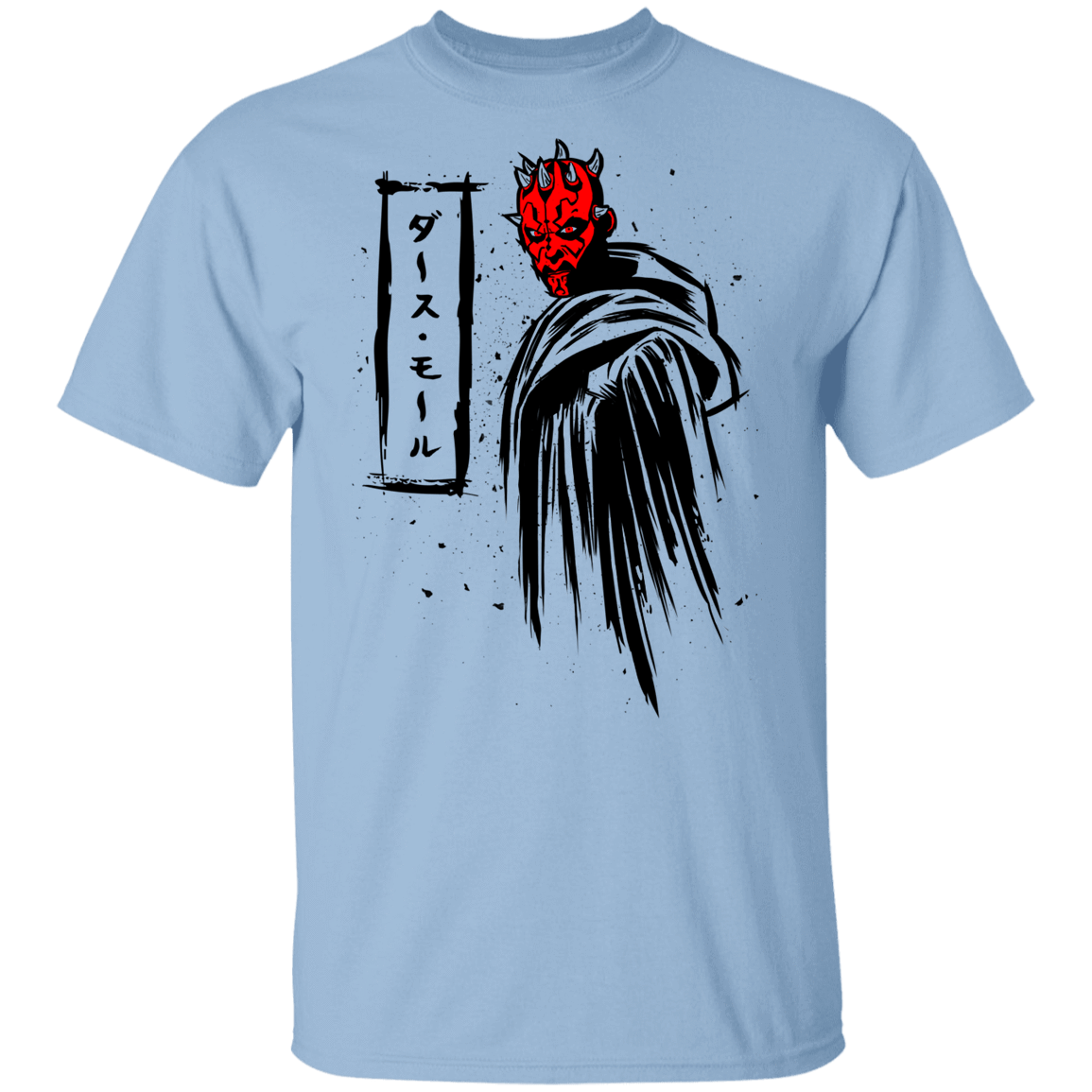 T-Shirts Light Blue / YXS Ink Darth Youth T-Shirt