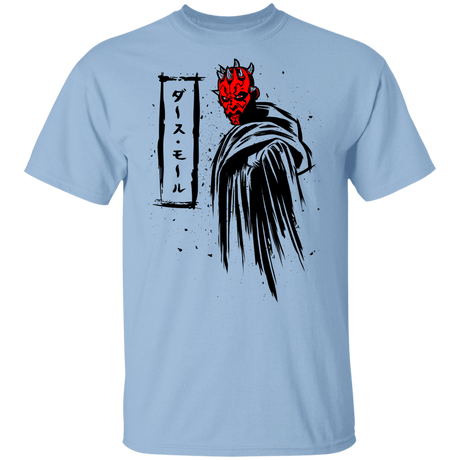 T-Shirts Light Blue / YXS Ink Darth Youth T-Shirt