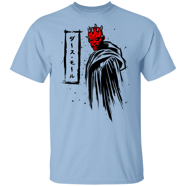 T-Shirts Light Blue / YXS Ink Darth Youth T-Shirt