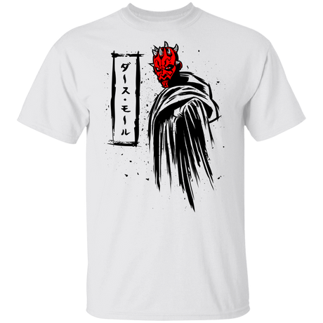 T-Shirts White / YXS Ink Darth Youth T-Shirt