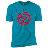 T-Shirts Turquoise / YXS Ink Fukuryu Boys Premium T-Shirt