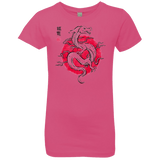T-Shirts Hot Pink / YXS Ink Fukuryu Girls Premium T-Shirt