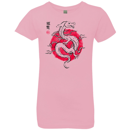 T-Shirts Light Pink / YXS Ink Fukuryu Girls Premium T-Shirt
