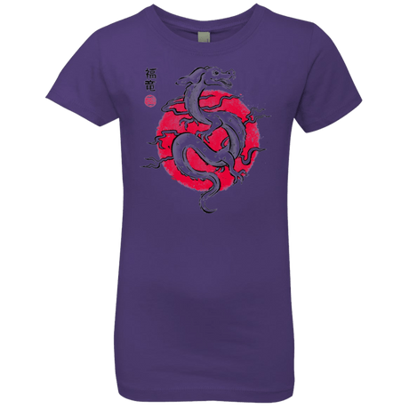 T-Shirts Purple Rush / YXS Ink Fukuryu Girls Premium T-Shirt