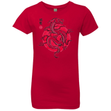 T-Shirts Red / YXS Ink Fukuryu Girls Premium T-Shirt