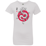 T-Shirts White / YXS Ink Fukuryu Girls Premium T-Shirt