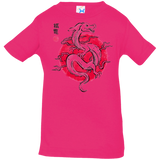 T-Shirts Hot Pink / 6 Months Ink Fukuryu Infant Premium T-Shirt