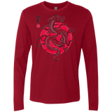 T-Shirts Cardinal / Small Ink Fukuryu Men's Premium Long Sleeve