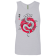 T-Shirts Heather Grey / Small Ink Fukuryu Men's Premium Tank Top