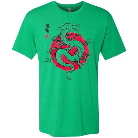 T-Shirts Envy / Small Ink Fukuryu Men's Triblend T-Shirt