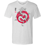 T-Shirts Heather White / Small Ink Fukuryu Men's Triblend T-Shirt