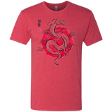 T-Shirts Vintage Red / Small Ink Fukuryu Men's Triblend T-Shirt