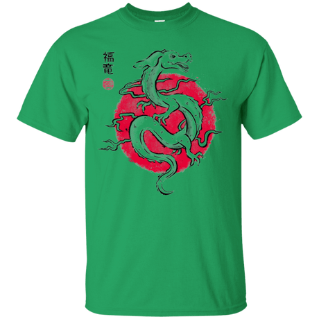 T-Shirts Irish Green / Small Ink Fukuryu T-Shirt