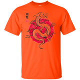 T-Shirts Orange / Small Ink Fukuryu T-Shirt