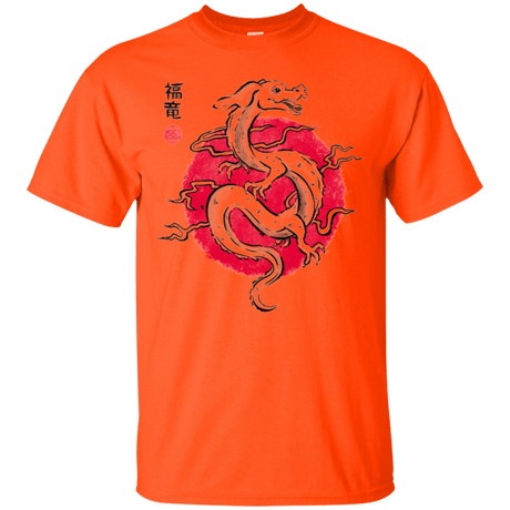 T-Shirts Orange / Small Ink Fukuryu T-Shirt