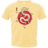 T-Shirts Butter / 2T Ink Fukuryu Toddler Premium T-Shirt