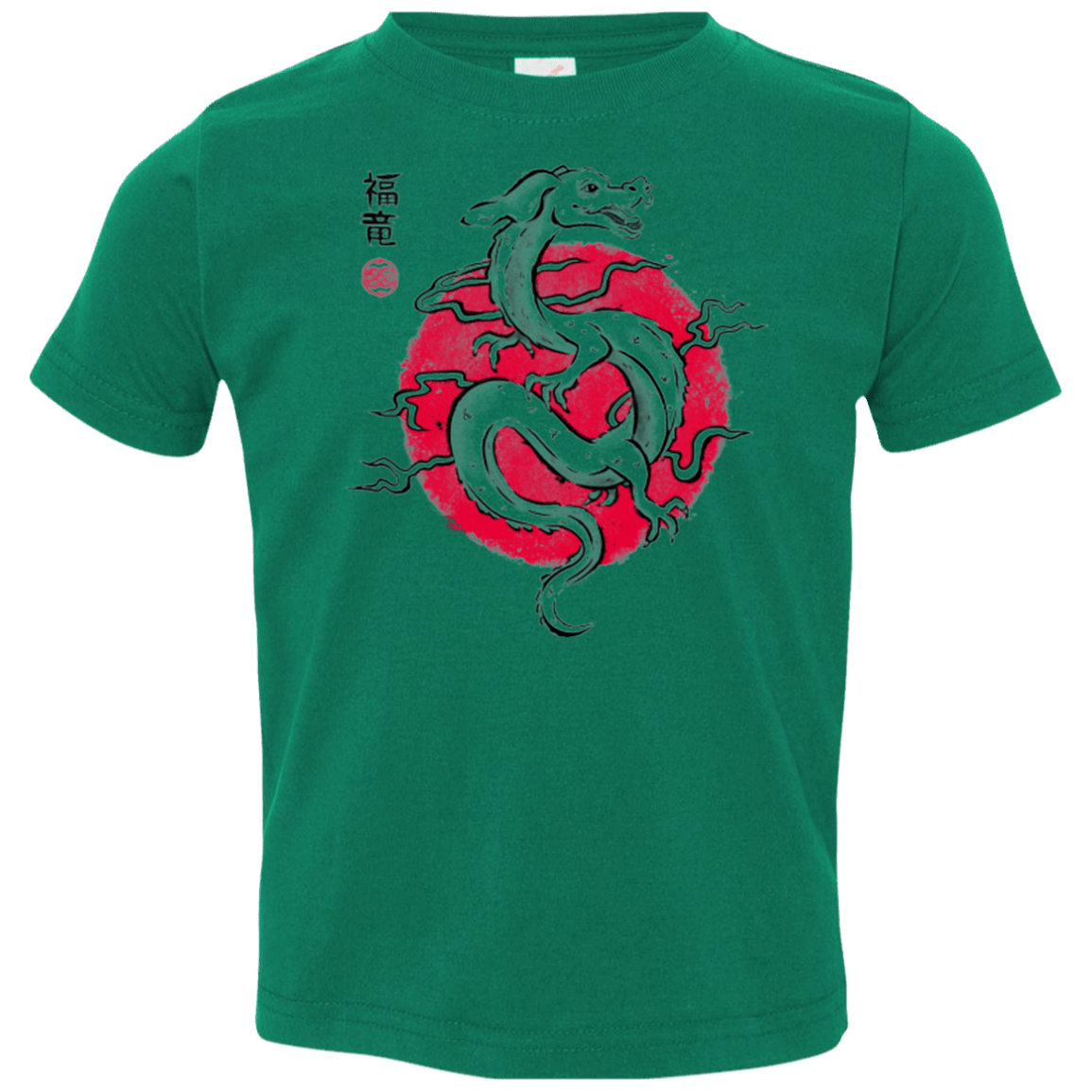 T-Shirts Kelly / 2T Ink Fukuryu Toddler Premium T-Shirt