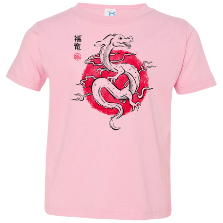 T-Shirts Pink / 2T Ink Fukuryu Toddler Premium T-Shirt