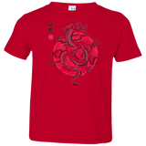 T-Shirts Red / 2T Ink Fukuryu Toddler Premium T-Shirt