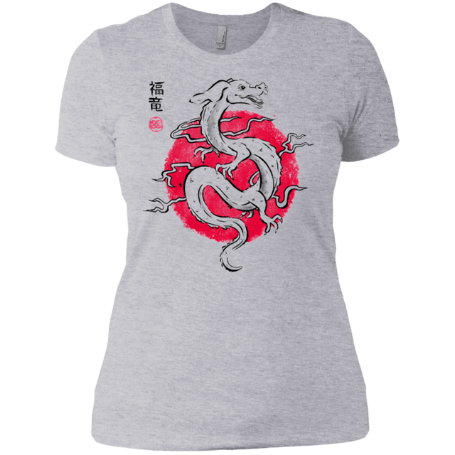 T-Shirts Heather Grey / X-Small Ink Fukuryu Women's Premium T-Shirt