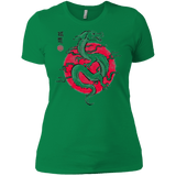 T-Shirts Kelly Green / X-Small Ink Fukuryu Women's Premium T-Shirt