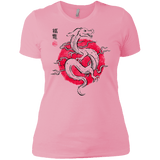 T-Shirts Light Pink / X-Small Ink Fukuryu Women's Premium T-Shirt