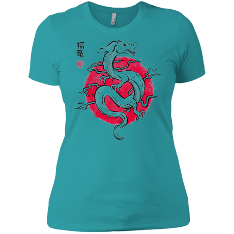 T-Shirts Tahiti Blue / X-Small Ink Fukuryu Women's Premium T-Shirt