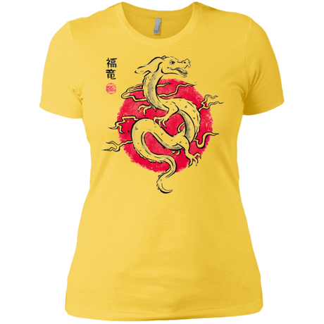 T-Shirts Vibrant Yellow / X-Small Ink Fukuryu Women's Premium T-Shirt
