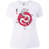 T-Shirts White / X-Small Ink Fukuryu Women's Premium T-Shirt