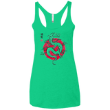 T-Shirts Envy / X-Small Ink Fukuryu Women's Triblend Racerback Tank